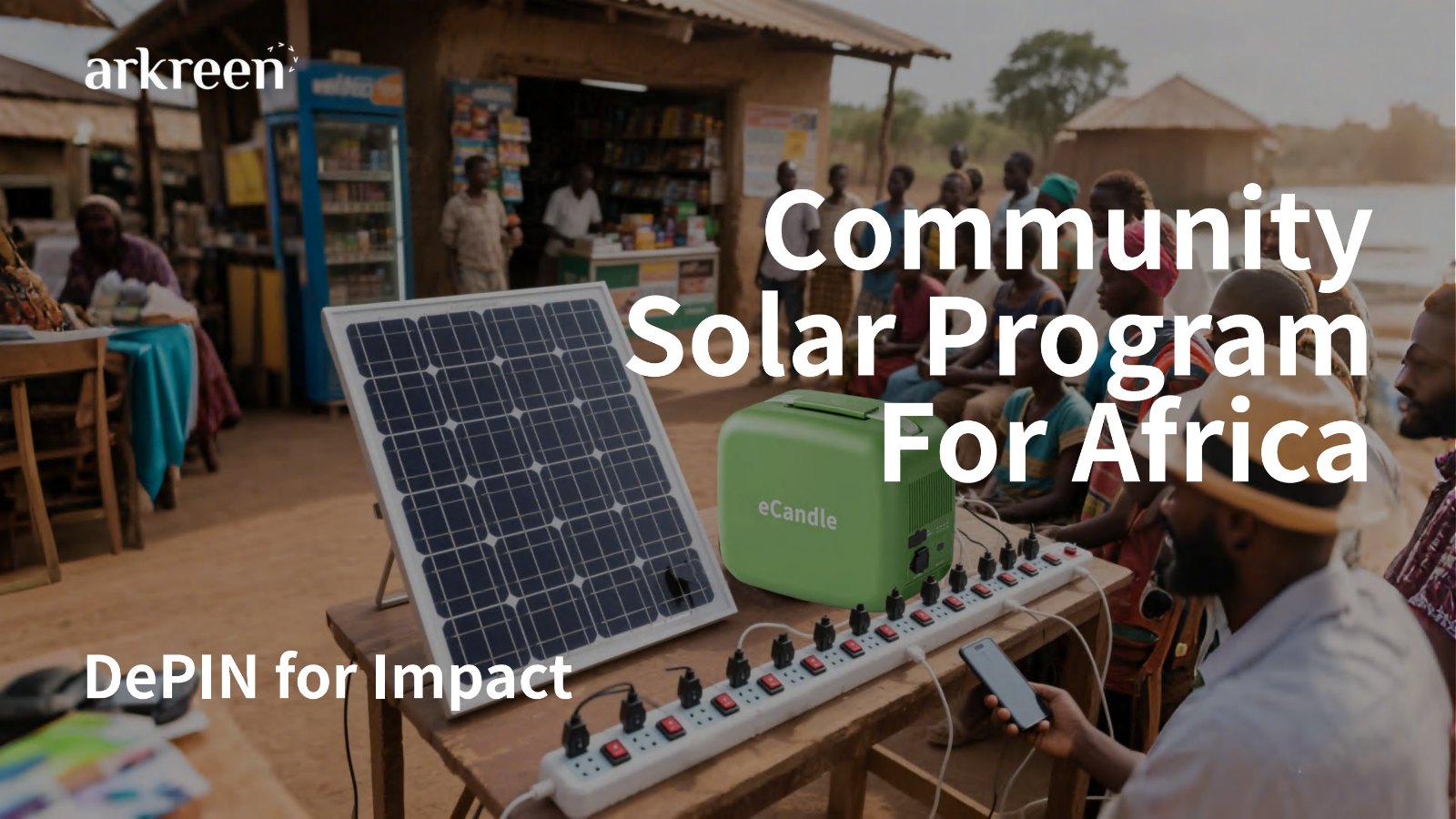 Community Solar Program for Africa — eCandle field deployment
